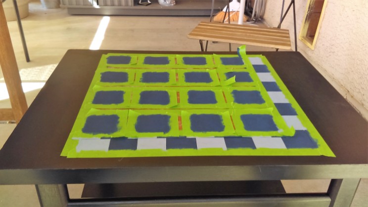 DIY checker Board Table how to