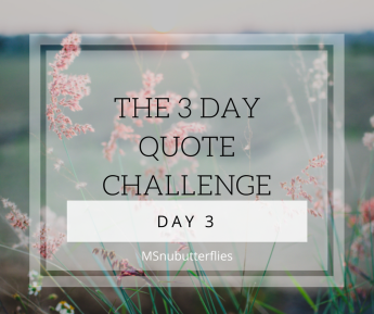 3 day quote challenge day 3